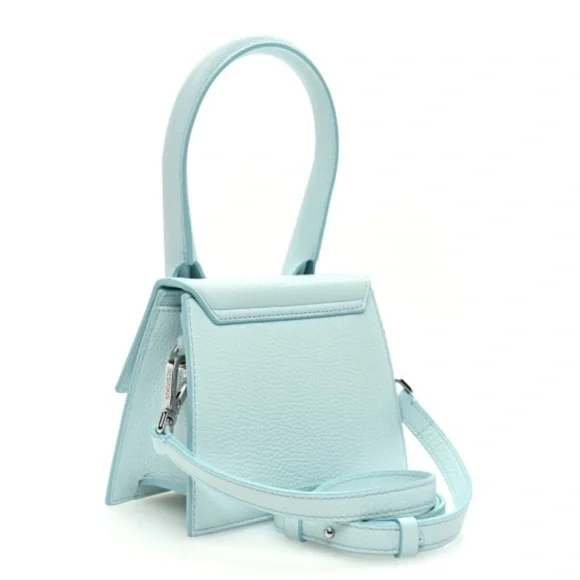 Jacquemus - light Blue Le Chiquito Moyen Top Handle - Picture 3 of 14